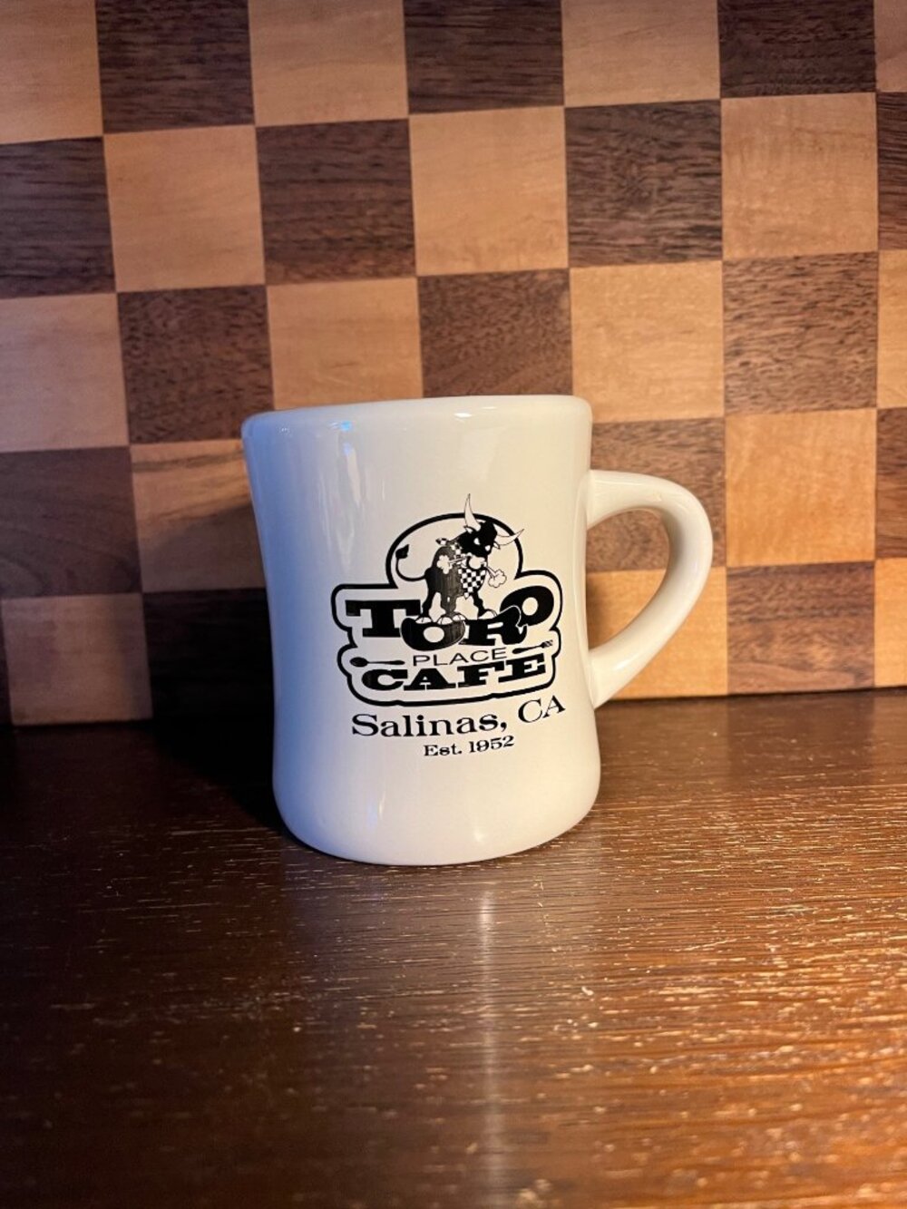 Toro Place Cafe EST. 1952 Salinas CA Coffee Mug